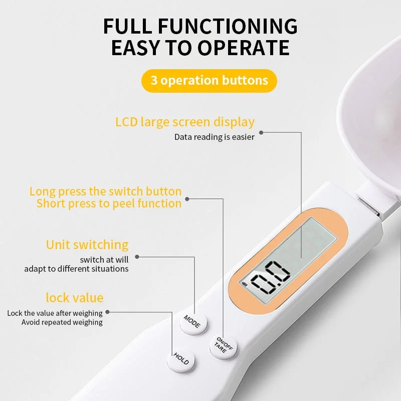 Digital Spoon Scale for Precision