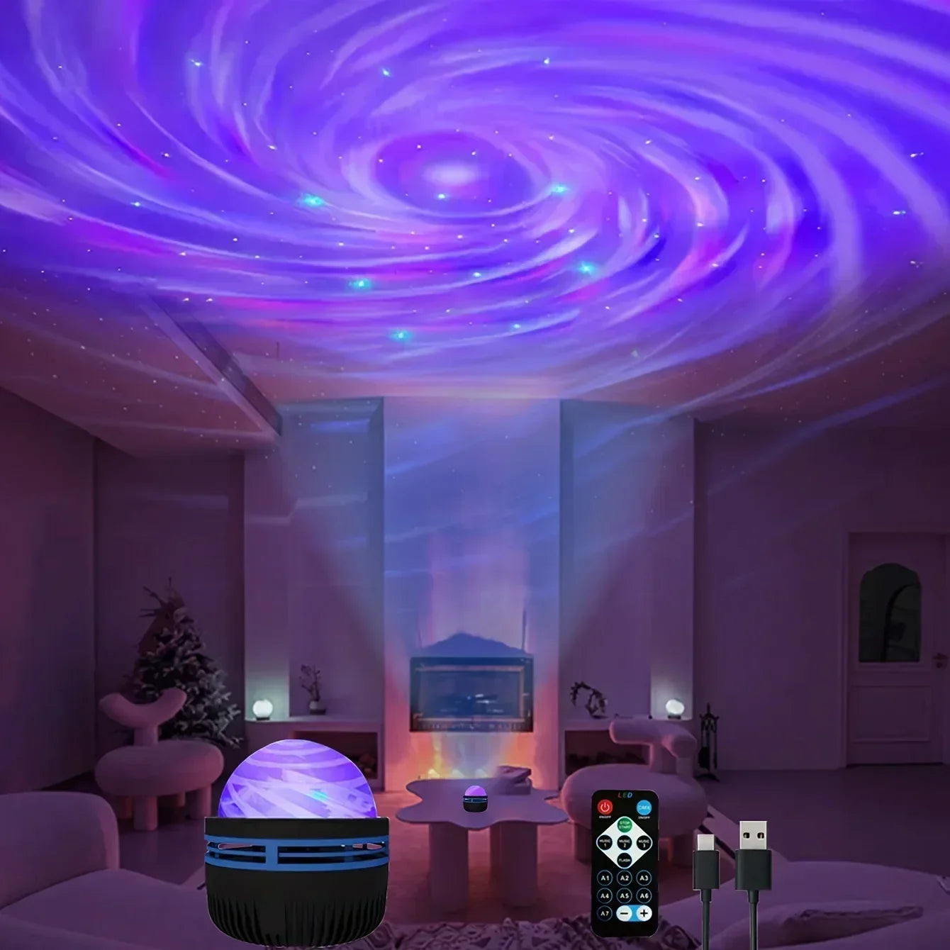 Enchanting Galaxy Night Light