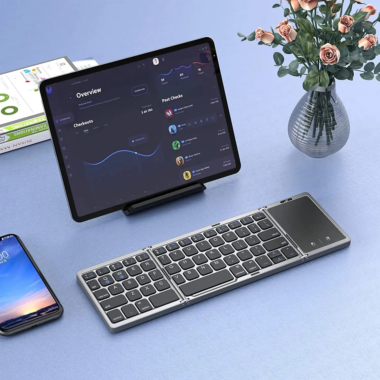 Ultimate Foldable Bluetooth Keyboard